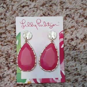 Brand New! Lilly Pulitzer- Moonlight Earrings
